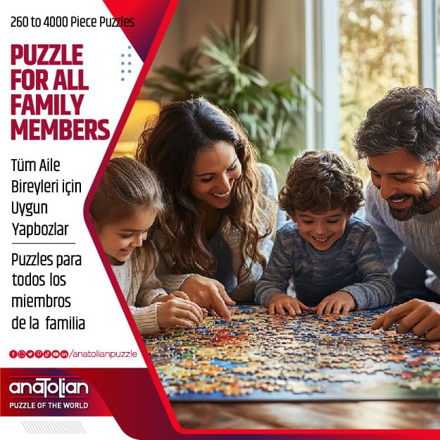 Anatolian Puzzle 3000 Teile - Odyssey - Puzzle Größe 120cmx85cm (H) - Puzzle für Erwachsene und Kinder ab 14 Jahren