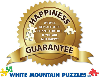 White Mountain Paradies Fall Puzzle 1000 Teile Puzzles für Erwachsene Landschaft Natur Puzzle