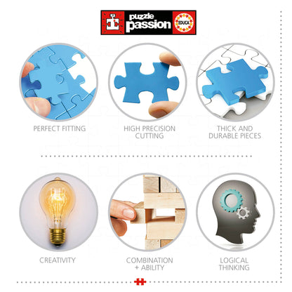 Educa - 4000 Teile Puzzle für Erwachsene | Venedig. Beinhaltet den Service für verlorene Teile. Maße: 136 x 96 cm. Ab 14 Jahren (20313)