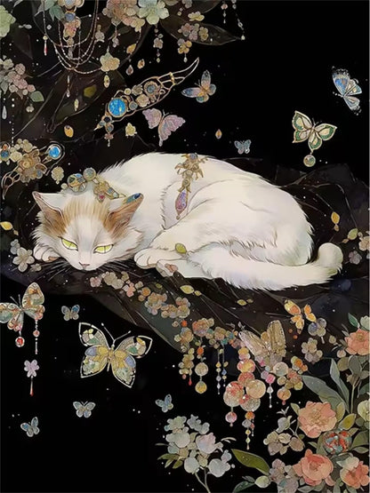 Puzzle 1000 Teile Katzen Landschaft – Klassisches Jigsaw Puzzle für Erwachsene, Farbenfrohes Familienspiel & Home Deko