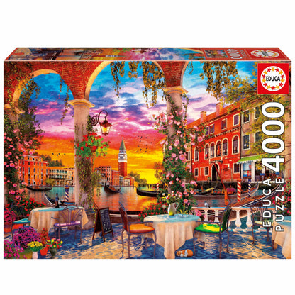 Educa - 4000 Teile Puzzle für Erwachsene | Venedig. Beinhaltet den Service für verlorene Teile. Maße: 136 x 96 cm. Ab 14 Jahren (20313)
