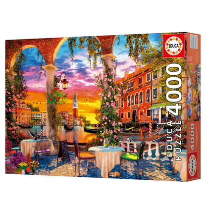 Educa - 4000 Teile Puzzle für Erwachsene | Venedig. Beinhaltet den Service für verlorene Teile. Maße: 136 x 96 cm. Ab 14 Jahren (20313)